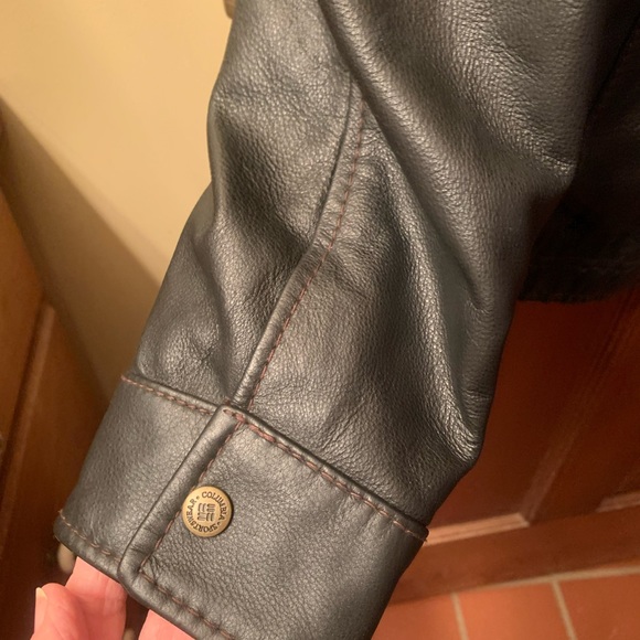 Columbia Men’s NEW NEVER WORN Black bomber jacket. Size Large, full zip front. - Picture 4 of 11